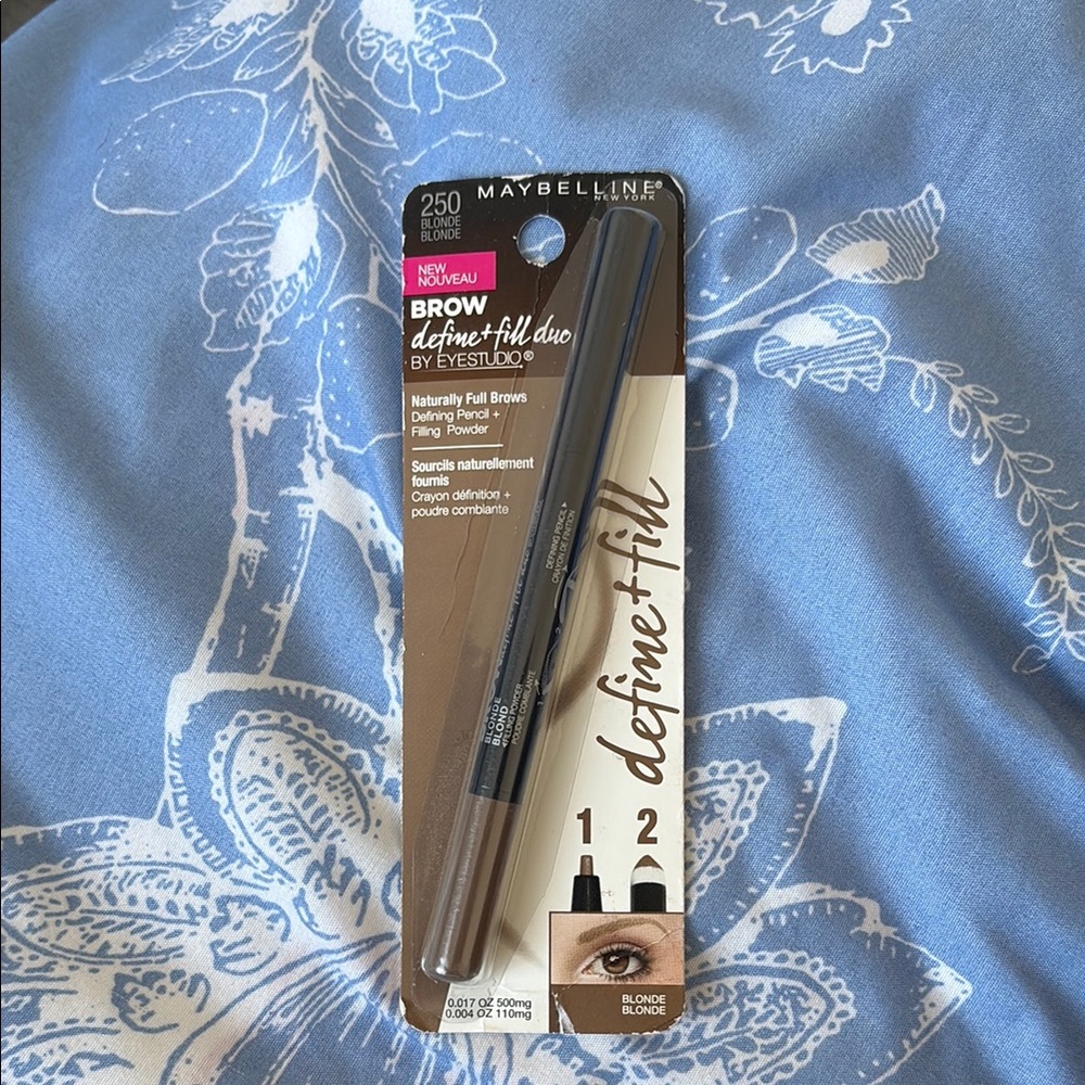Maybelline Brow Define-Fill Duo in Blonde